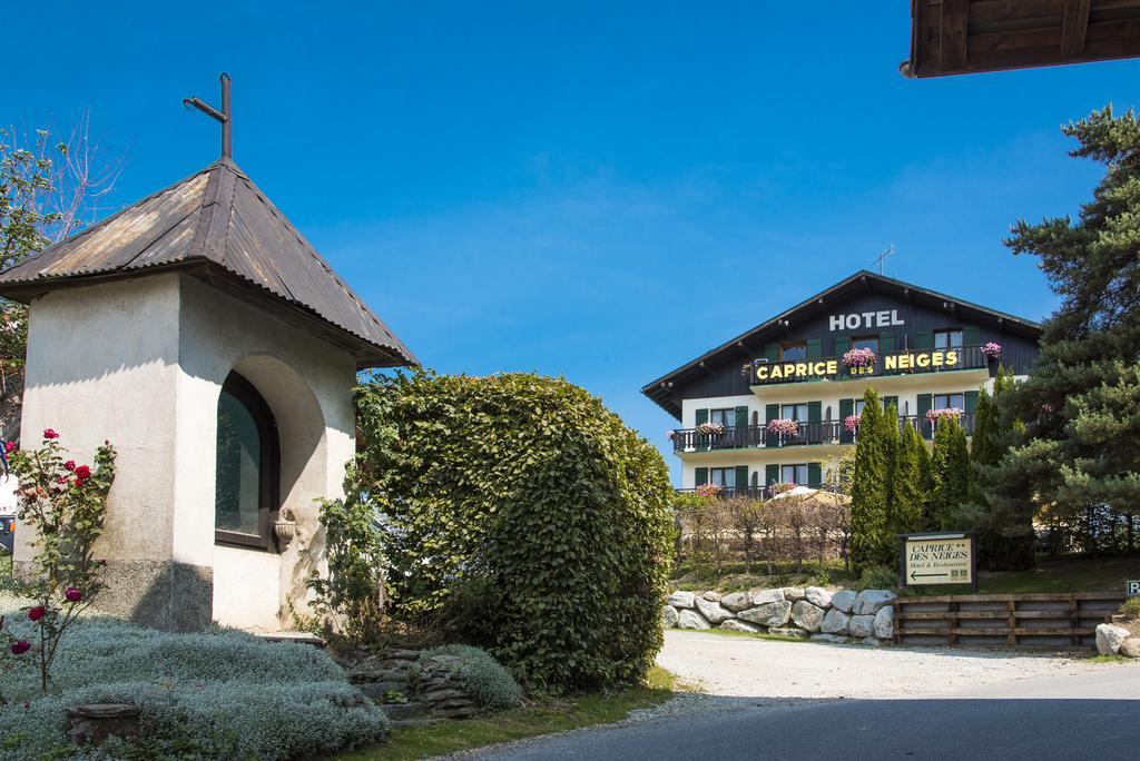 Hotel Le Caprice Des Neiges コンブルー エクステリア 写真